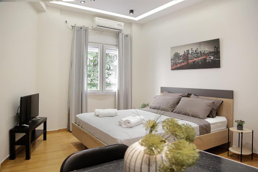 Apartment At Eksarhia Center 雅典 外观 照片